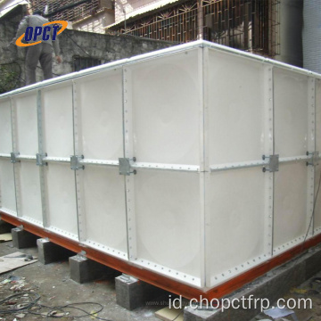 Tangki air GRP sectional untuk pengumpulan hujan